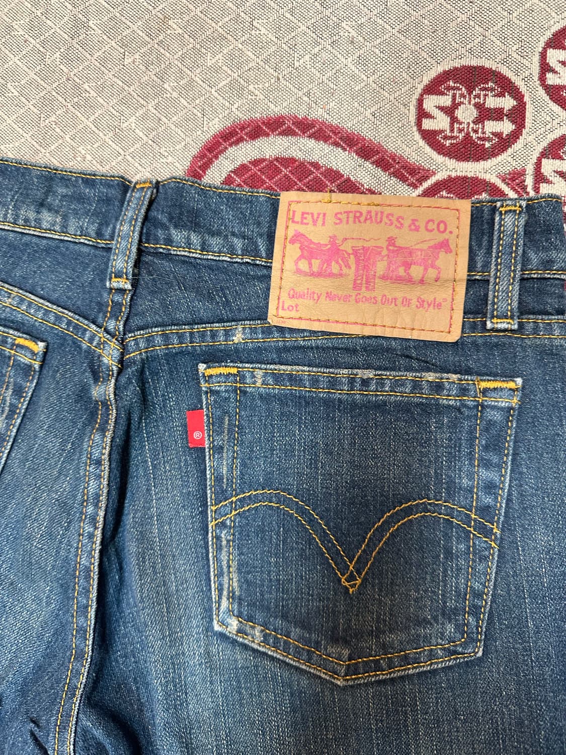 리바이스 518 부츠컷 블랭크탭 상품이미지6