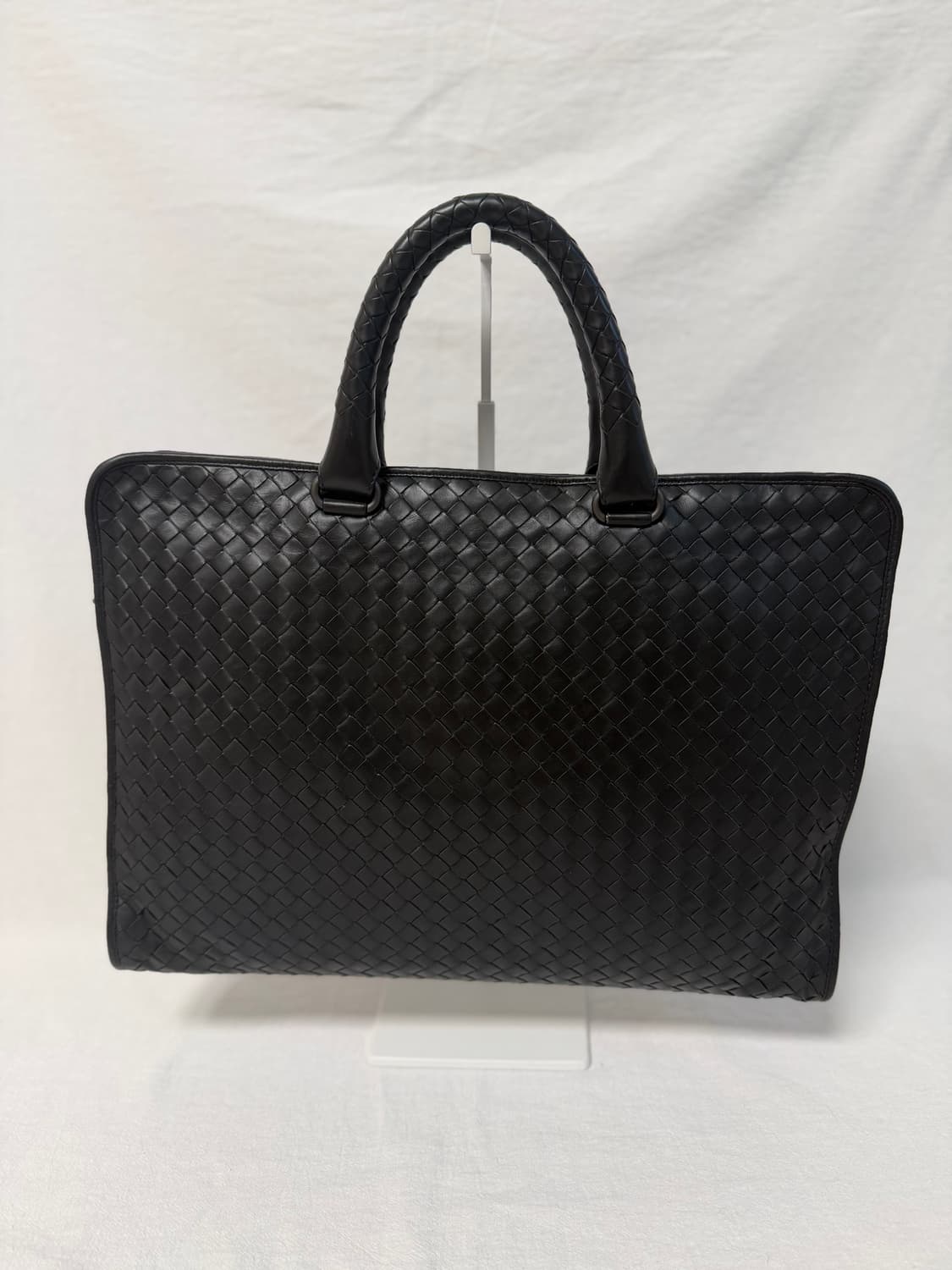 정품 보테가베네타 인트레치아토 블랙 브리프케이스 서류가방 토트백 비지니스 상품이미지1