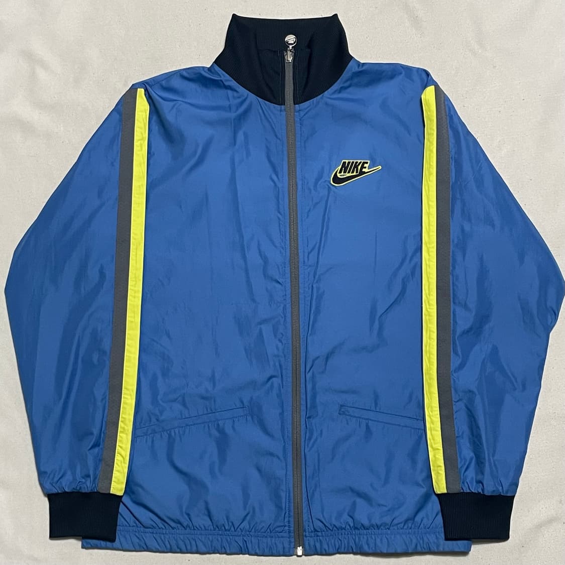 XL 나이키 리버시블 블루 그레이 나일론 자켓  상품이미지4