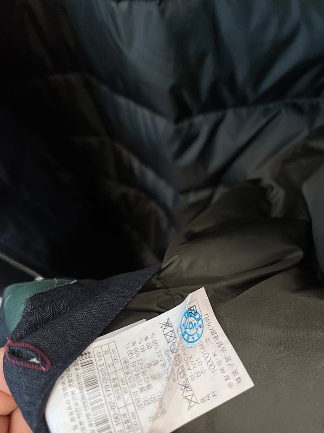 100) 헨리코튼 구스 하프다운  상품이미지6