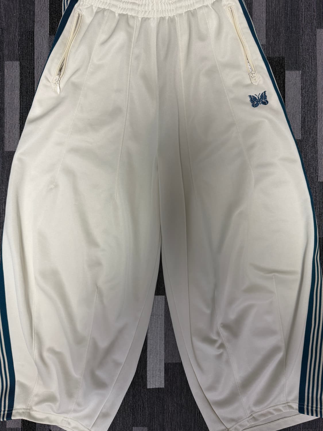 니들스 x LHP H.D. 트랙 팬츠 폴리 스무스 화이트 상품이미지2