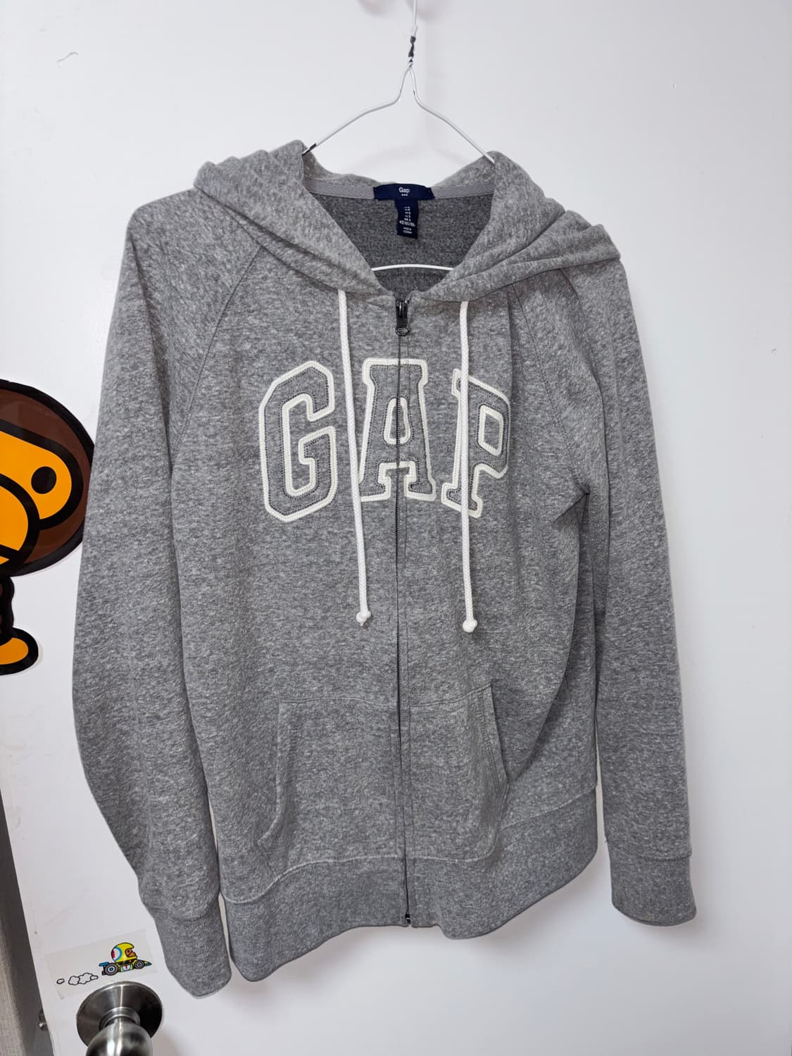갭 빈티지 후드집업 (착샷) 상품이미지1
