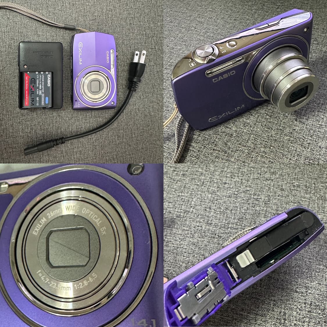 레드벨벳 조이 디카 💜카시오 엑슬림 EX-Z2000 퍼플 (z2300 상품이미지10