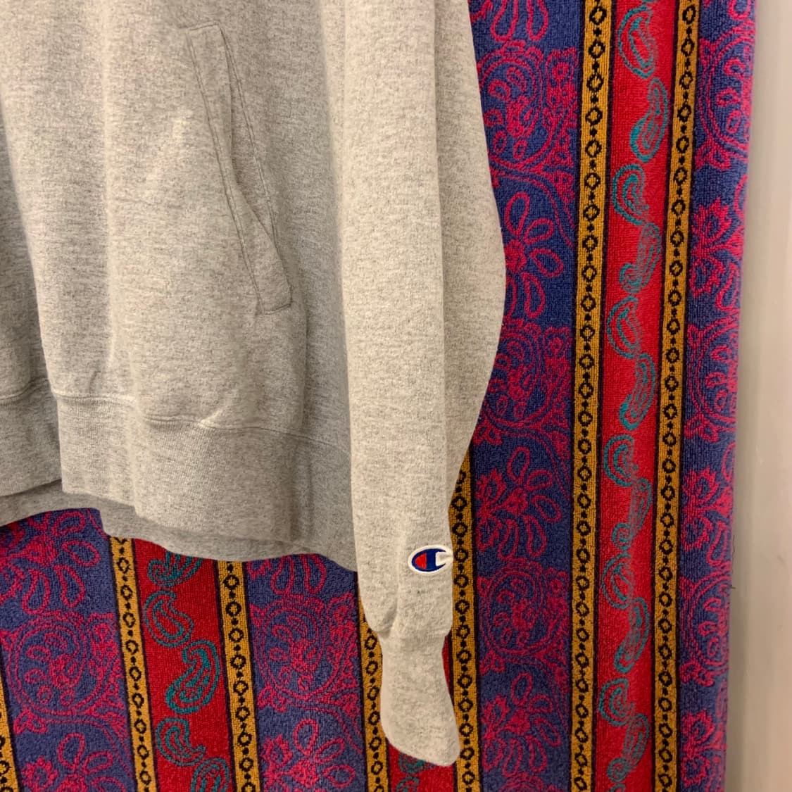 90s 챔피온 에코플리스 반집업 스웻 상품이미지4