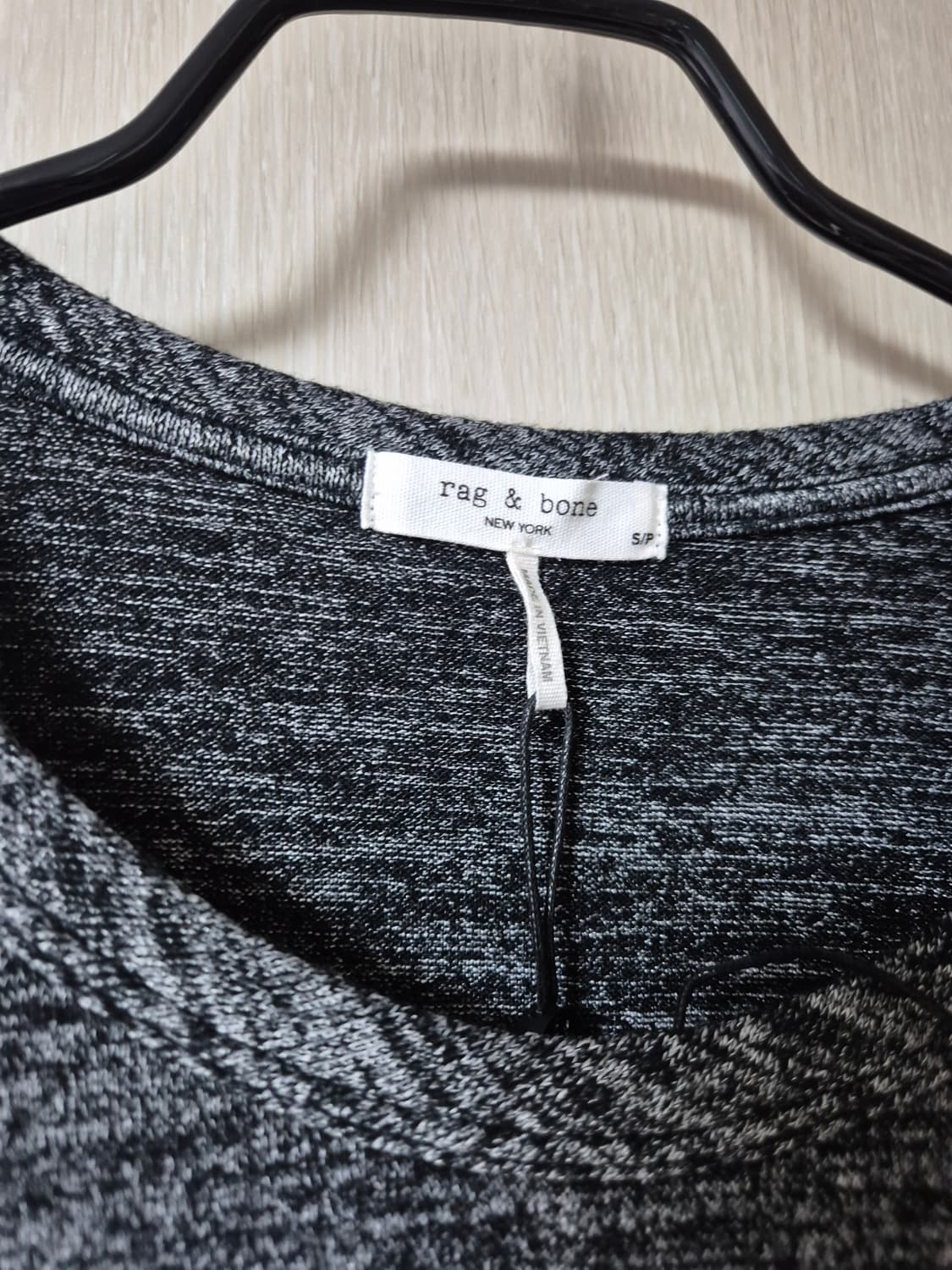 (새제품급) 랙앤본 여성 긴팔 티셔츠  레이온 라운드티 S 상품이미지2