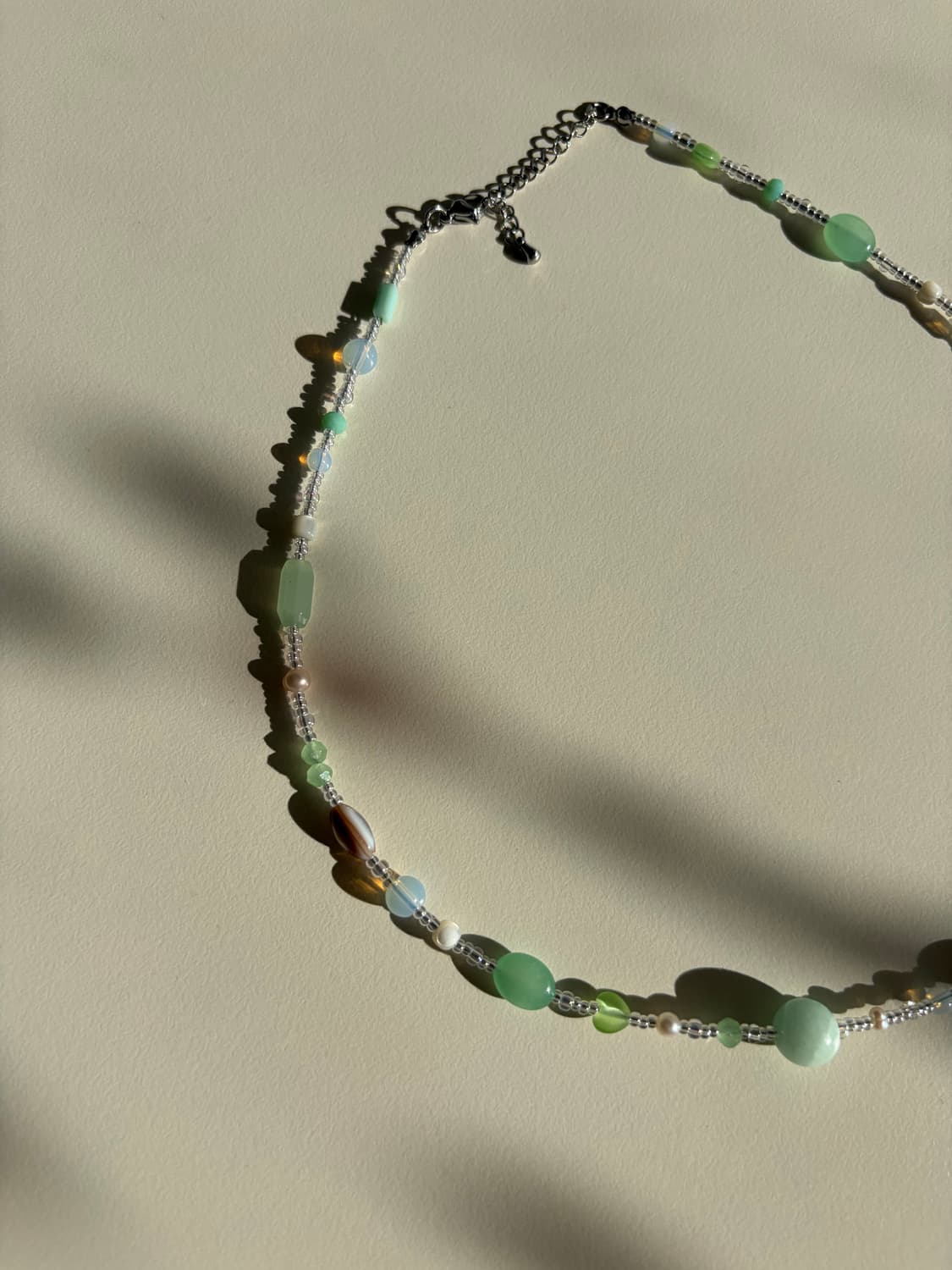 비즈원석목걸이260127 상품이미지5