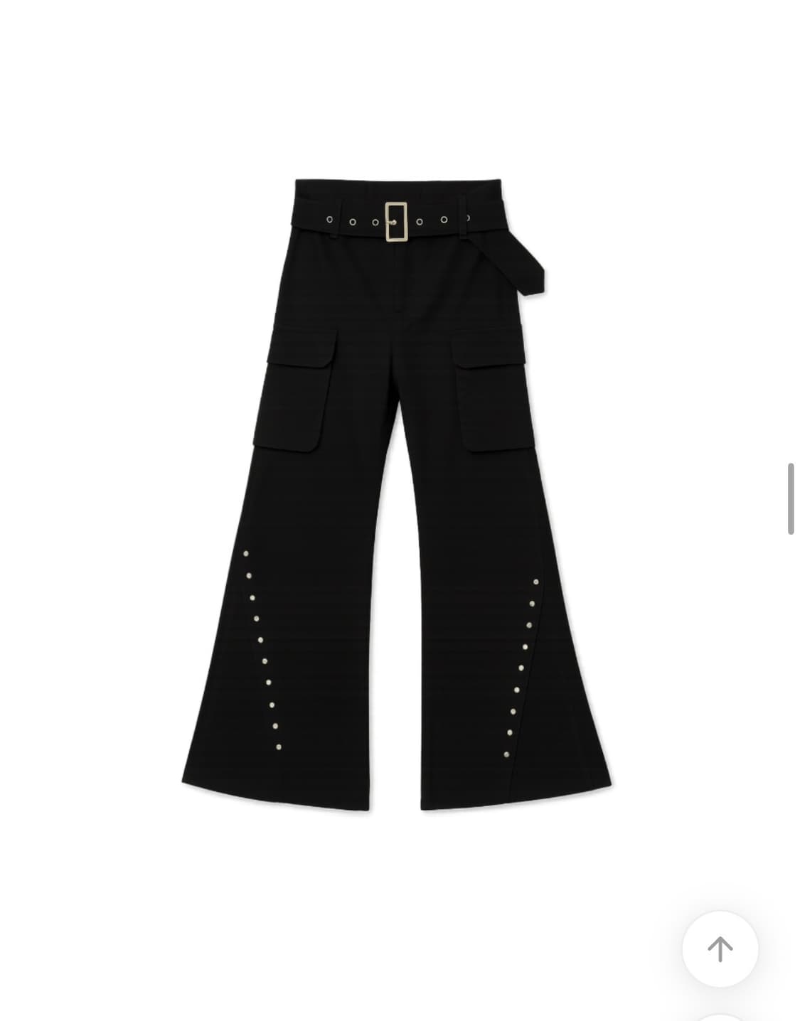 스터드 카고 부츠컷 팬츠 상품이미지2