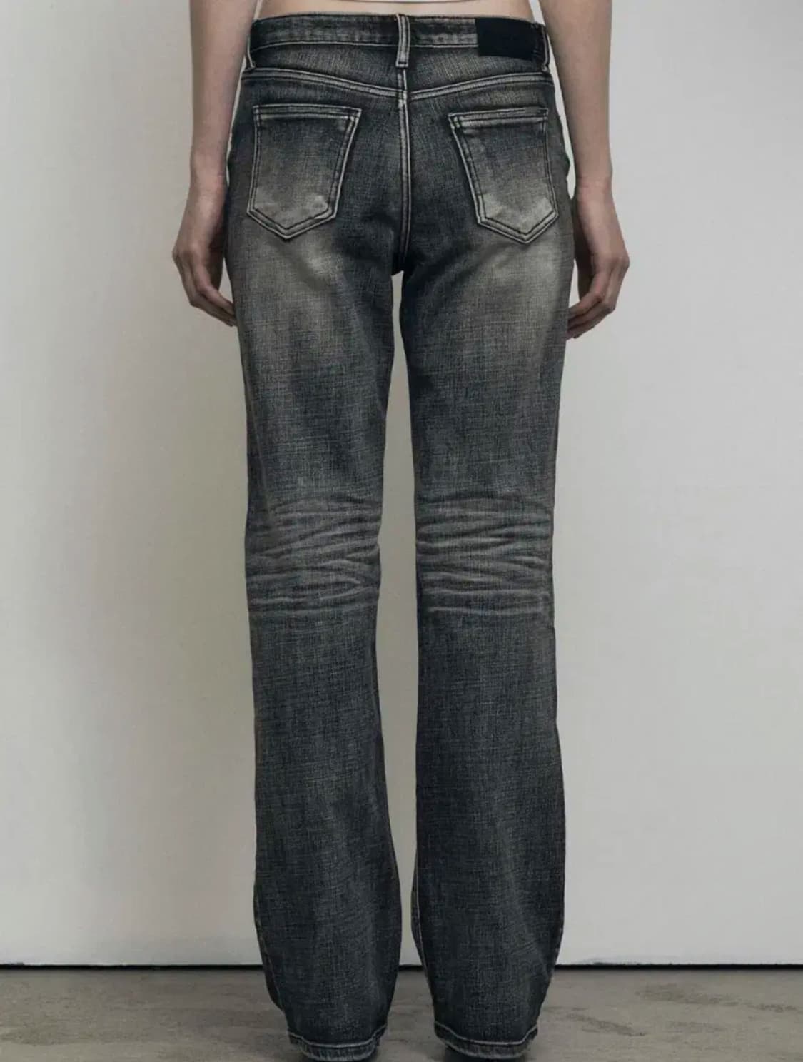보헤미안서울 CRUMPLED WASHING DENIM PANTS 상품이미지3
