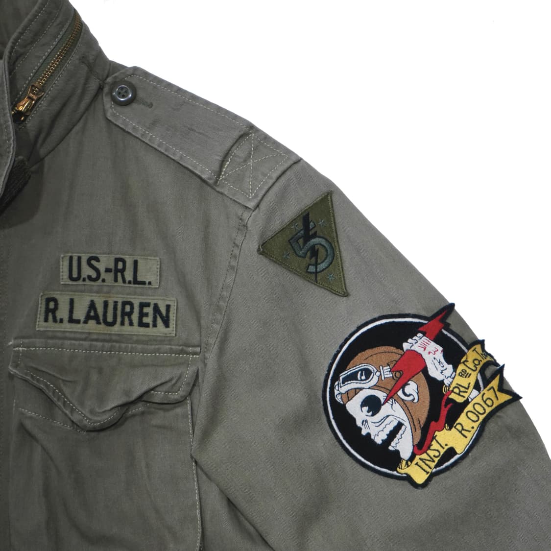 폴로 해골야상 hbt 필드자켓 m (100~105) 상품이미지5