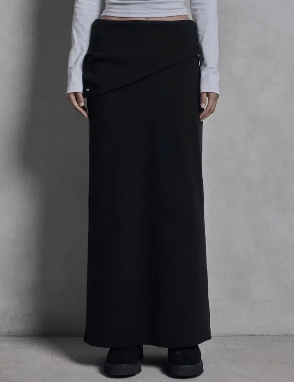 보헤미안서울 롱스커트 블랙 맥시스커트 보헴서 상품이미지1