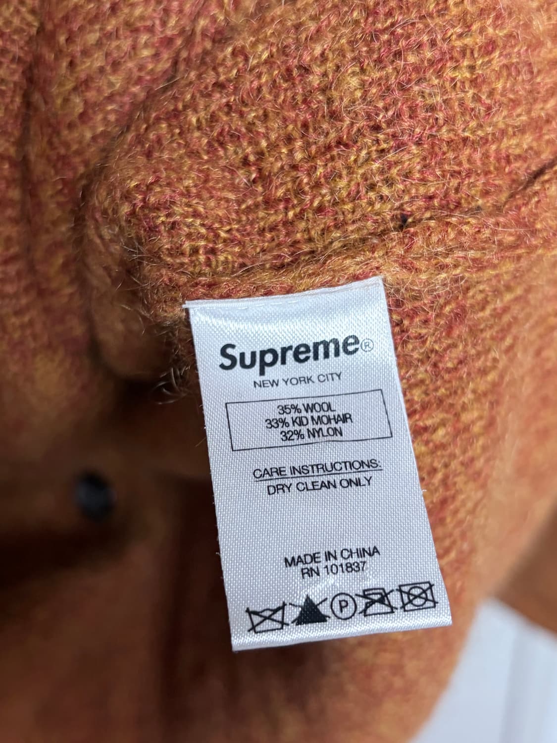 슈프림 키드모헤어 가디건 m 상품이미지5