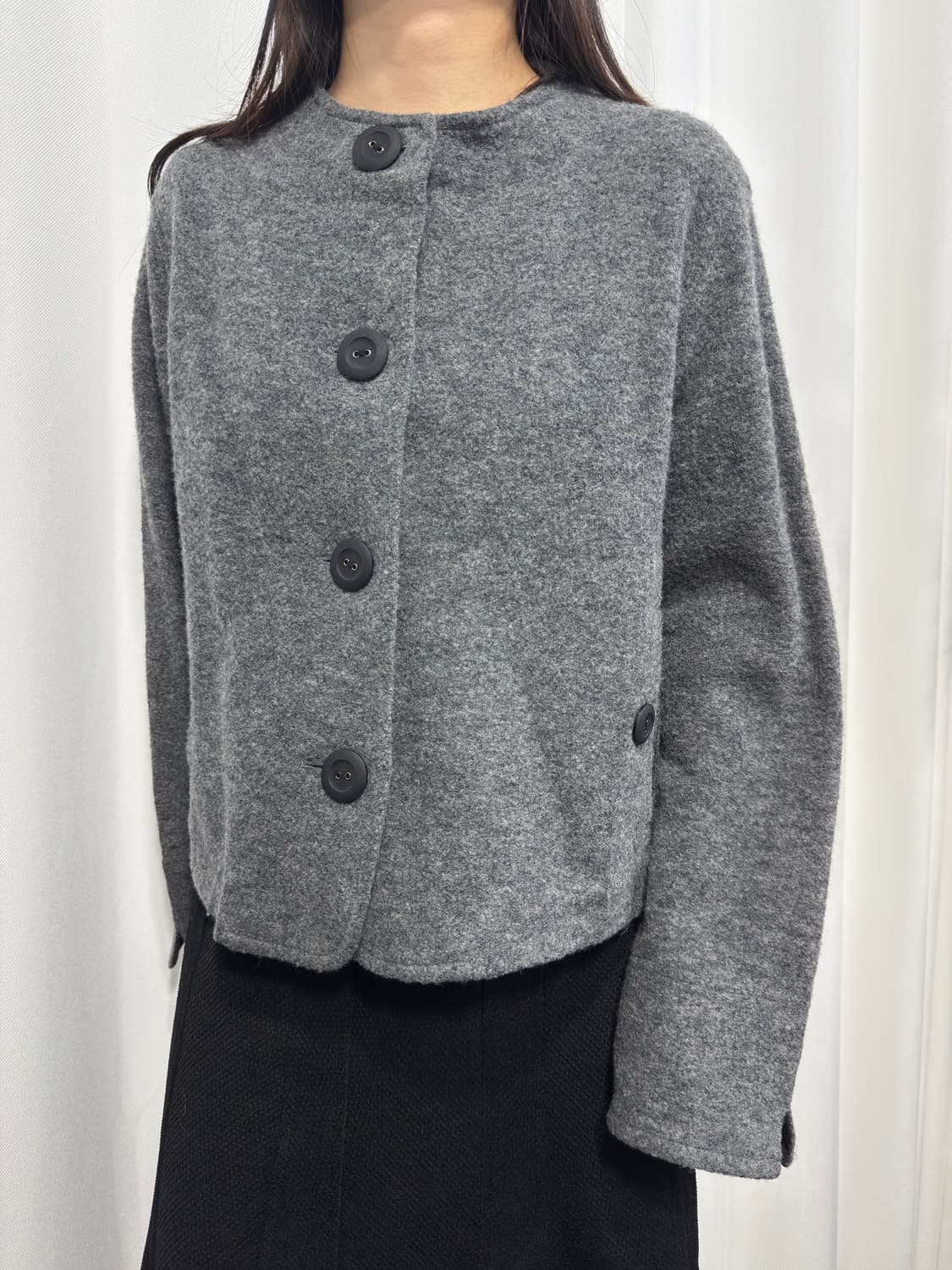granpus button wool jacket 상품이미지5