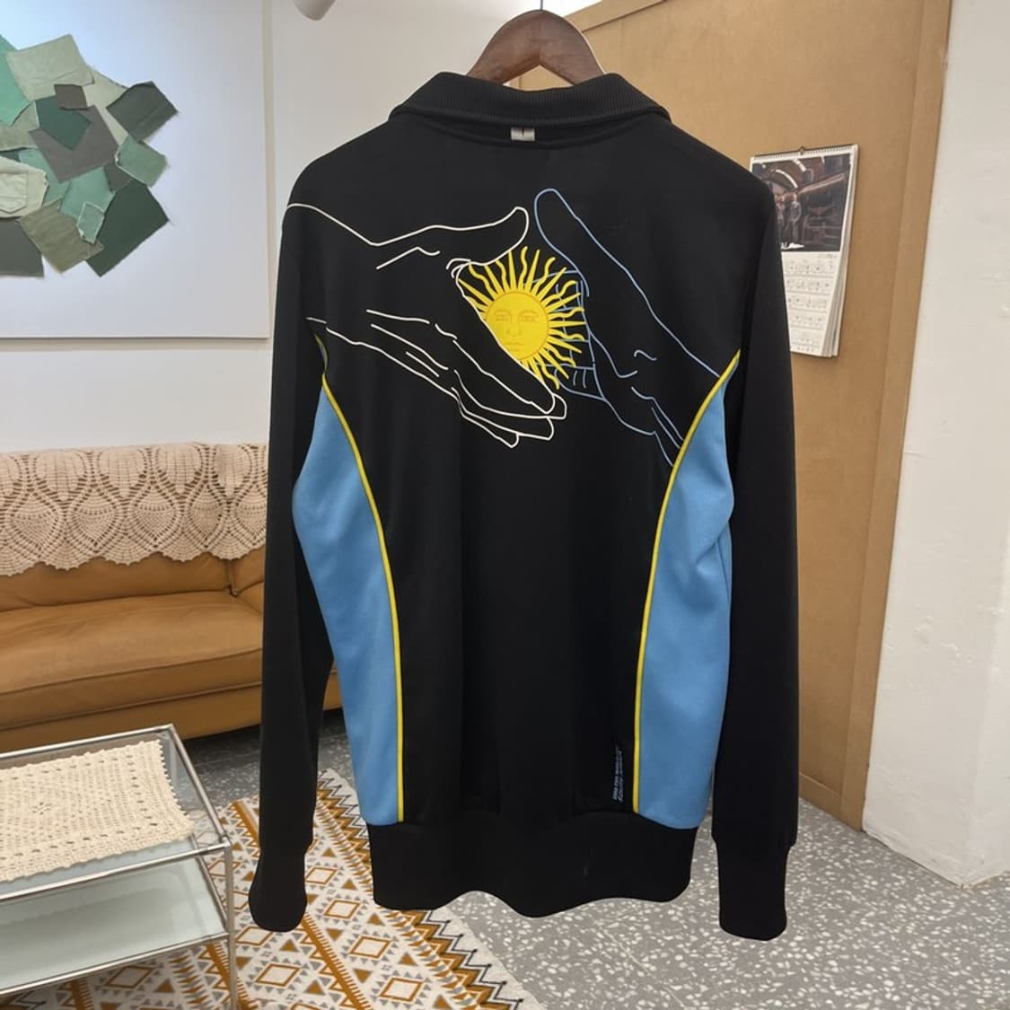 아디다스 2010 남아공 아르헨티나 유니폼 져지 집업 110 C10492 상품이미지4