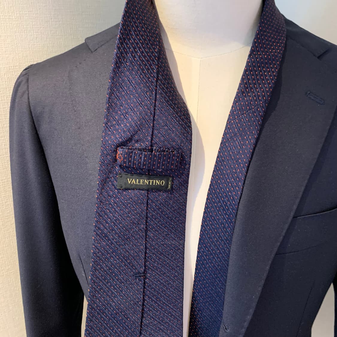 발렌티노(VALENTINO) 명품넥타이 신형라벨 A+등급 이태리100실크 상품이미지2