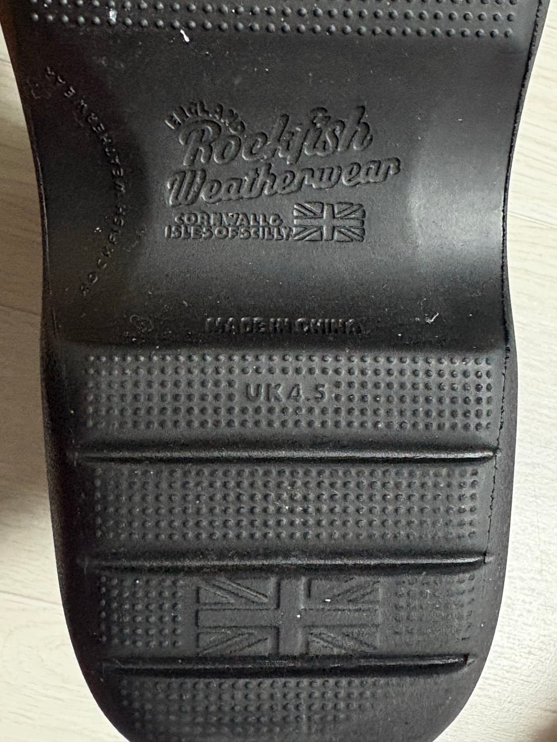 락피쉬웨더웨어 히든 부츠 장화 240 블랙 상품이미지3