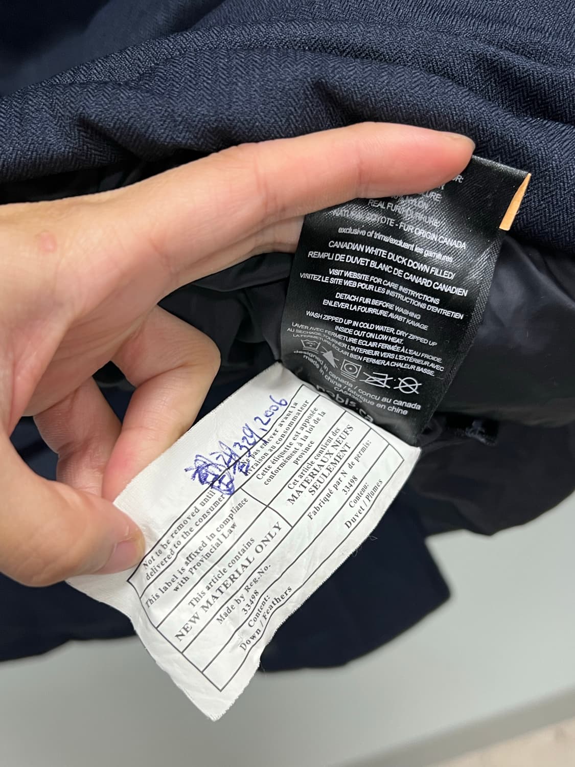 노비스 야테시 패딩 네이비 상품이미지6