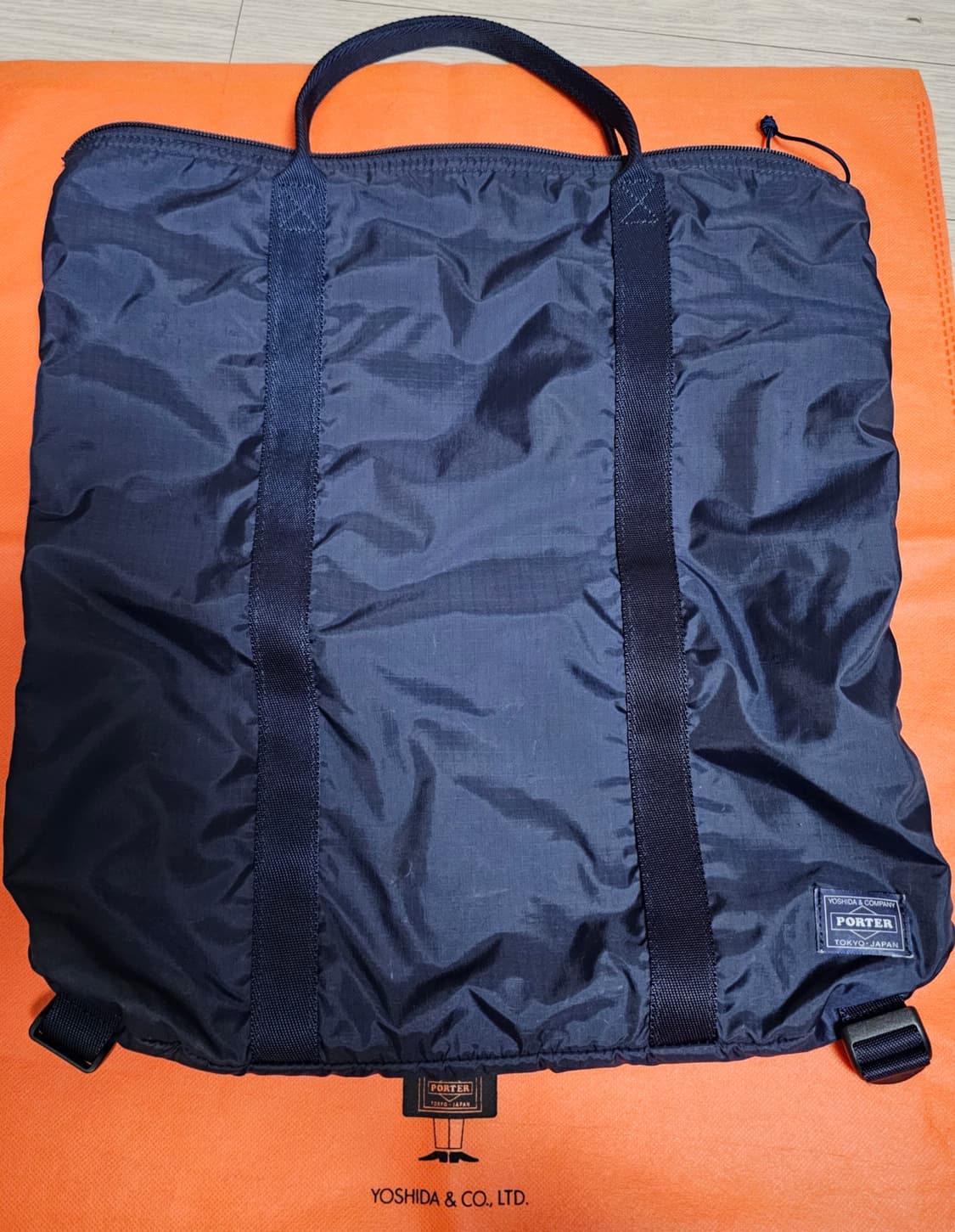 요시다 포터 플렉스 투웨이 토트백 네이비 상품이미지1