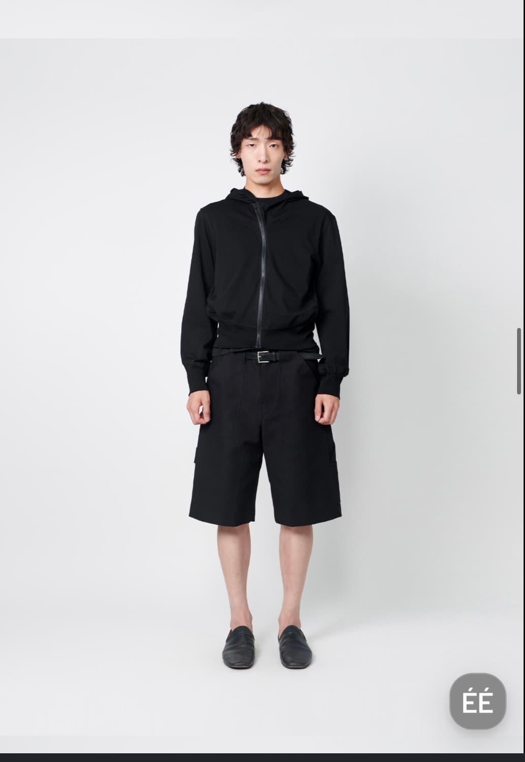 EE 커브드 후드집업 상품이미지2