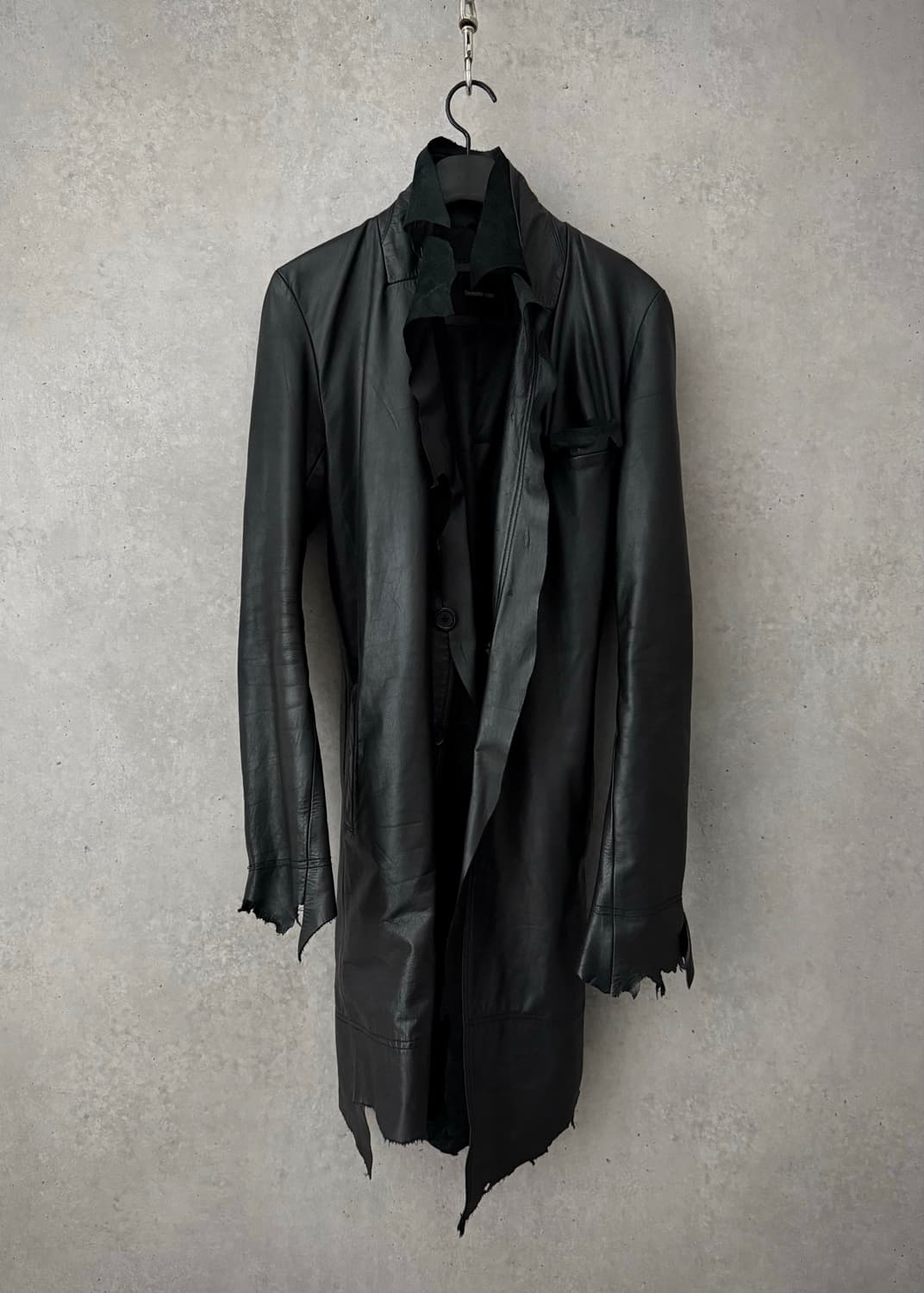 Yasuyuki Ishii leather coat 상품이미지2