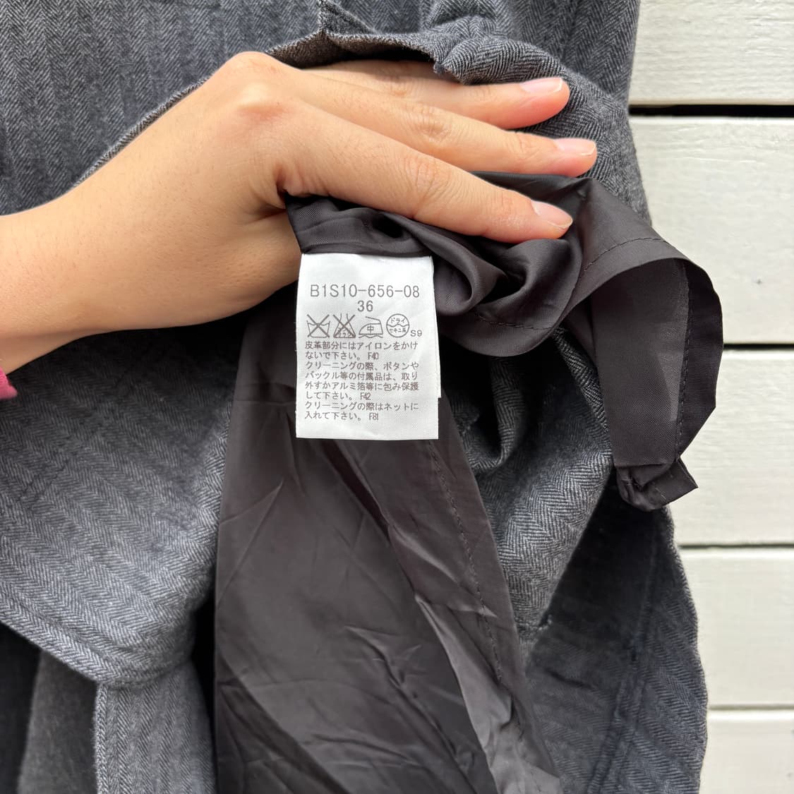 Burberry 버버리 버튼 스커트 상품이미지6