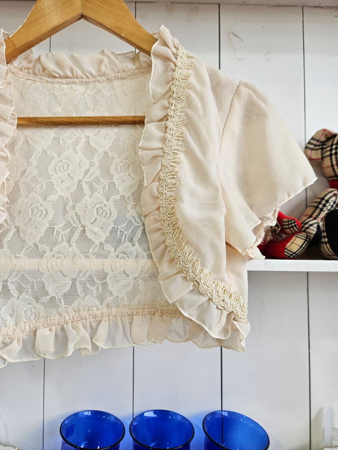 러블리 쉬폰 레이스 볼레로 상품이미지3