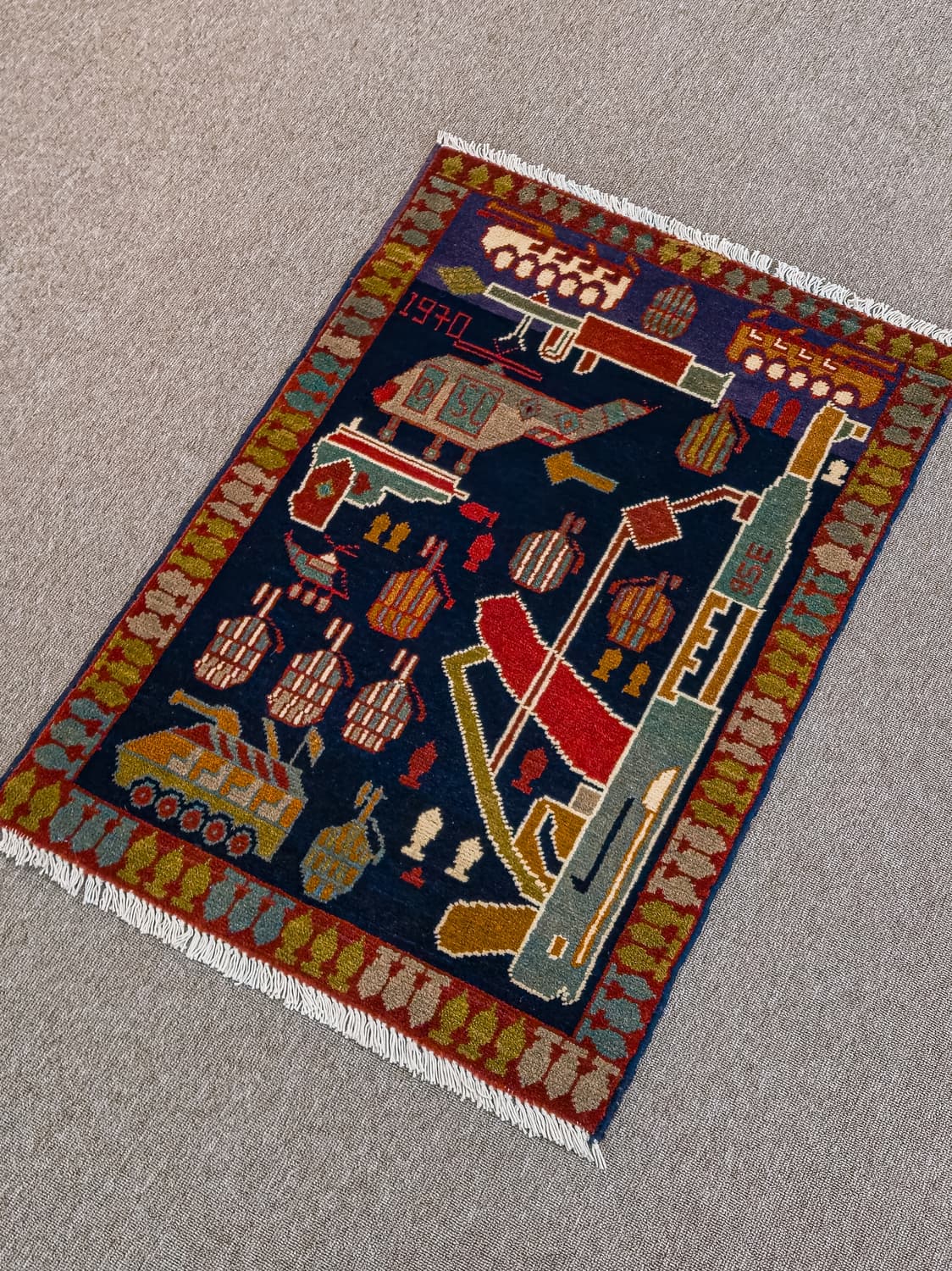 Afghan War Rug 상품이미지3