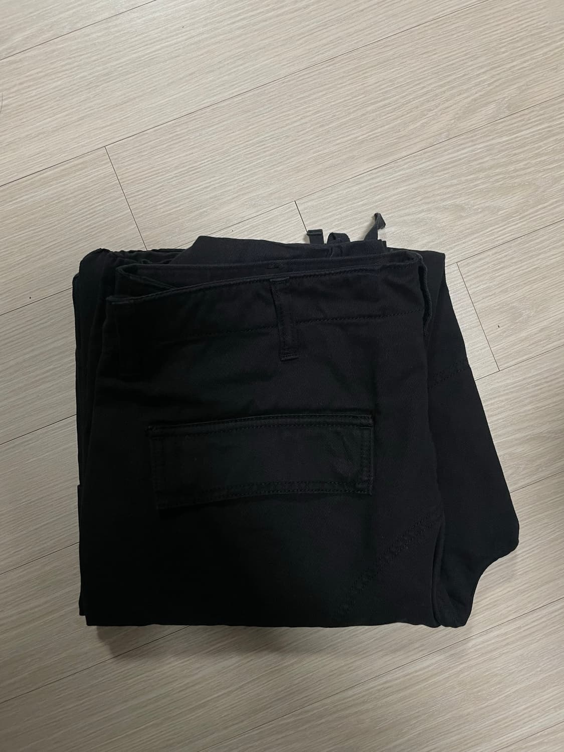칼하트 윕 레귤러 카고 팬츠 블랙 32x32 상품이미지3