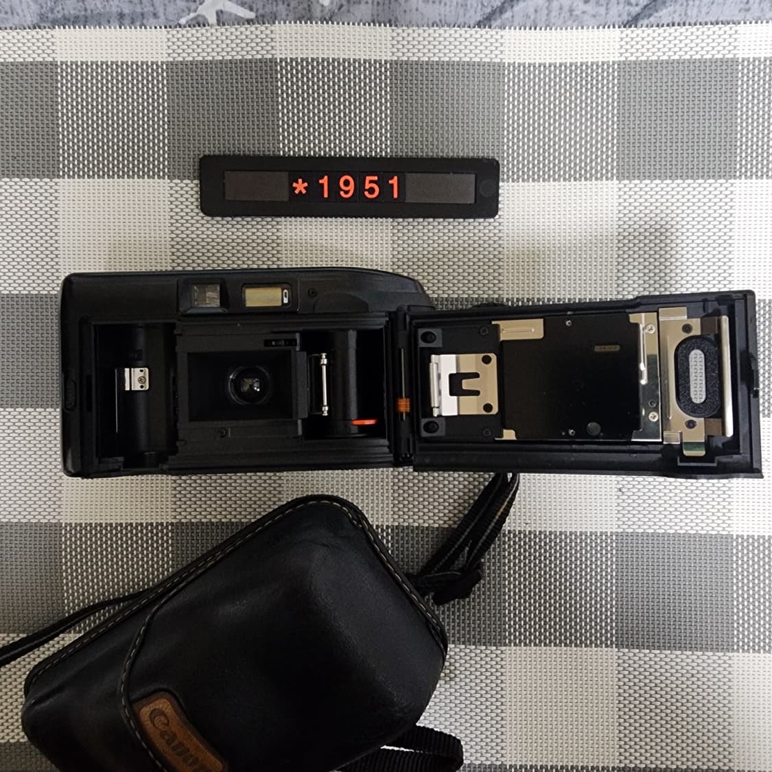 캐논 오토보이 3 필름카메라 데이터백 파우치포함 상품이미지5