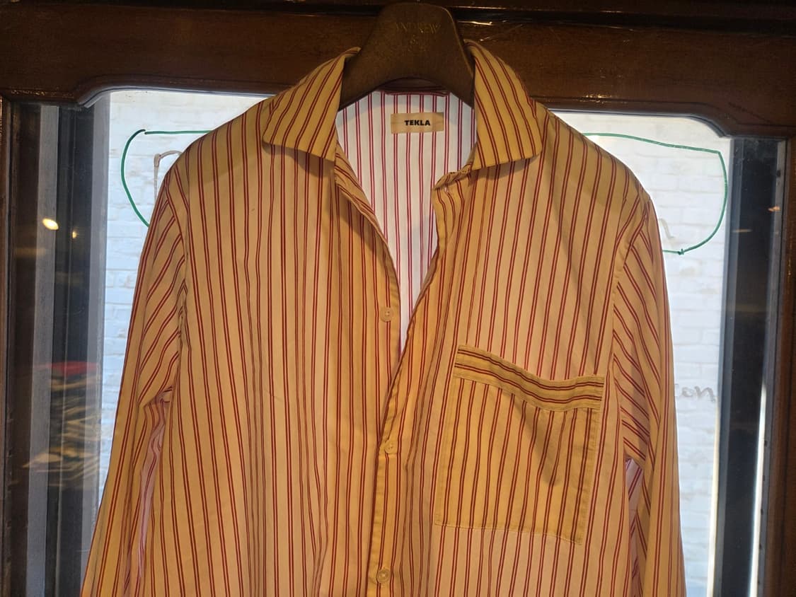 TEKLA 오픈칼라넥 셔츠  상품이미지2