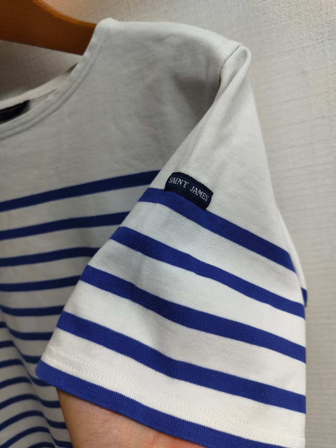 S/M 36) 세인트 제임스 나발 반팔티셔츠 팝니다 상품이미지4
