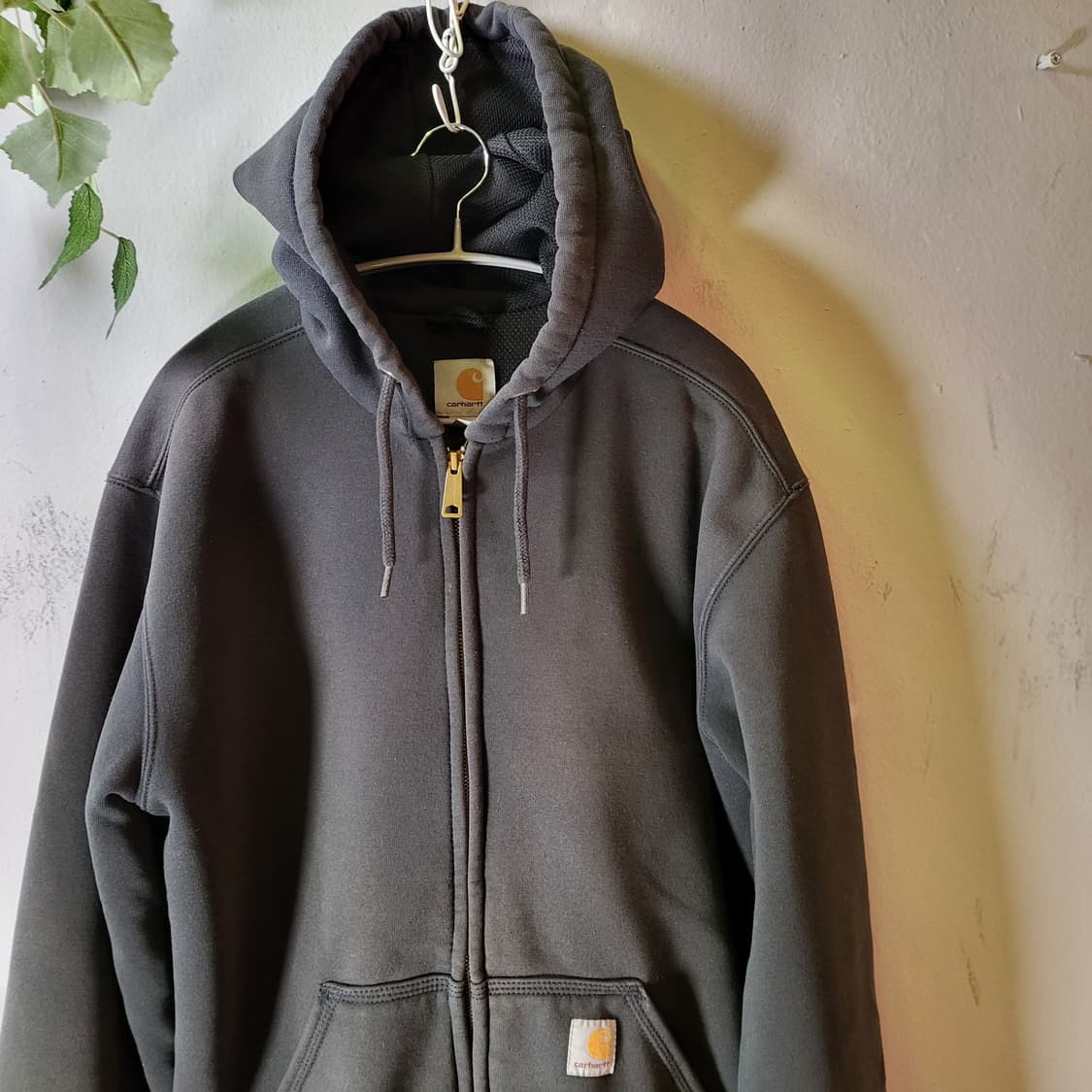 칼하트 레인 디펜더 후드 집업 (S) 상품이미지3