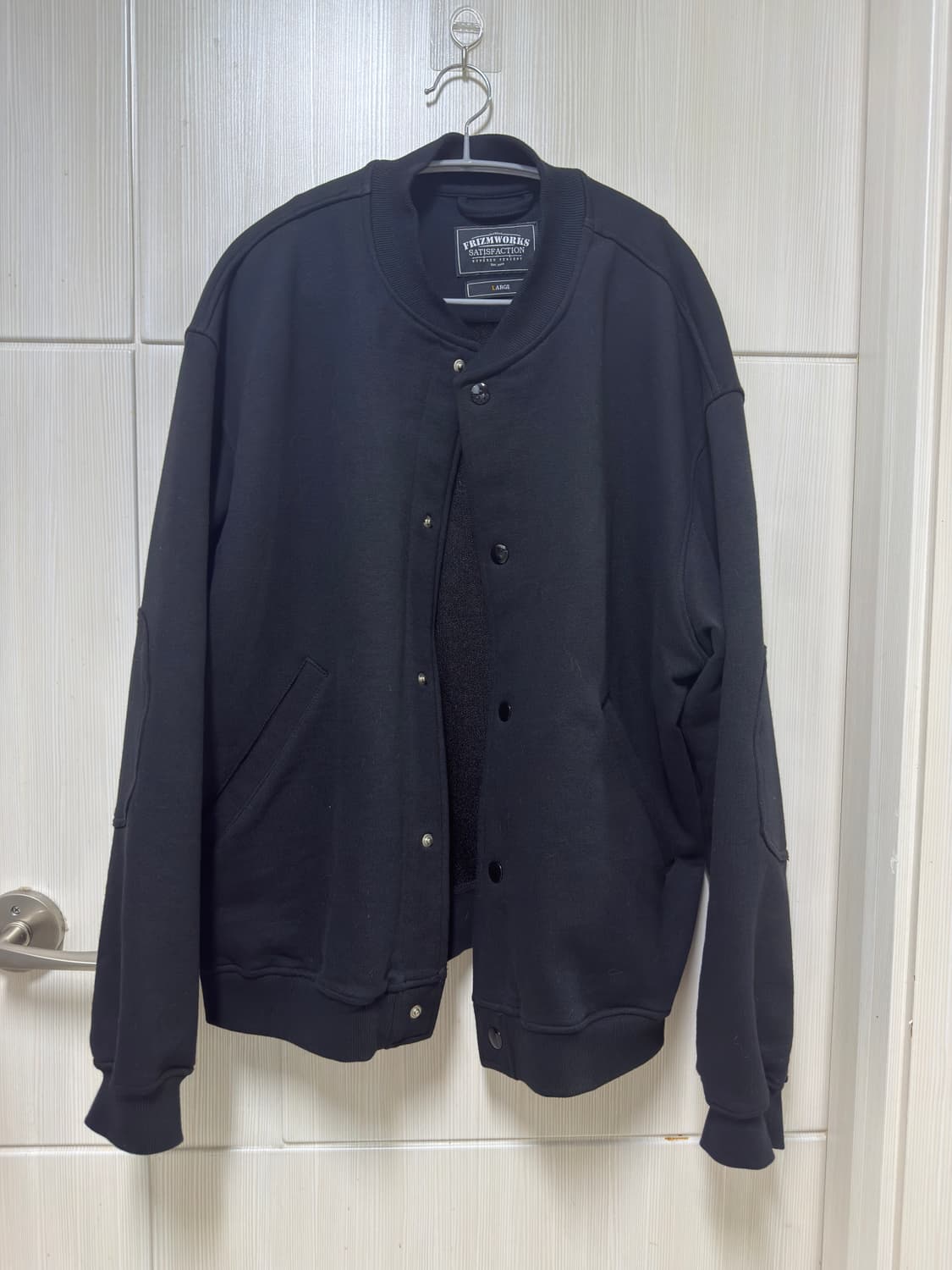 프리즘웍스 스웻 바시티 자켓 L 상품이미지1