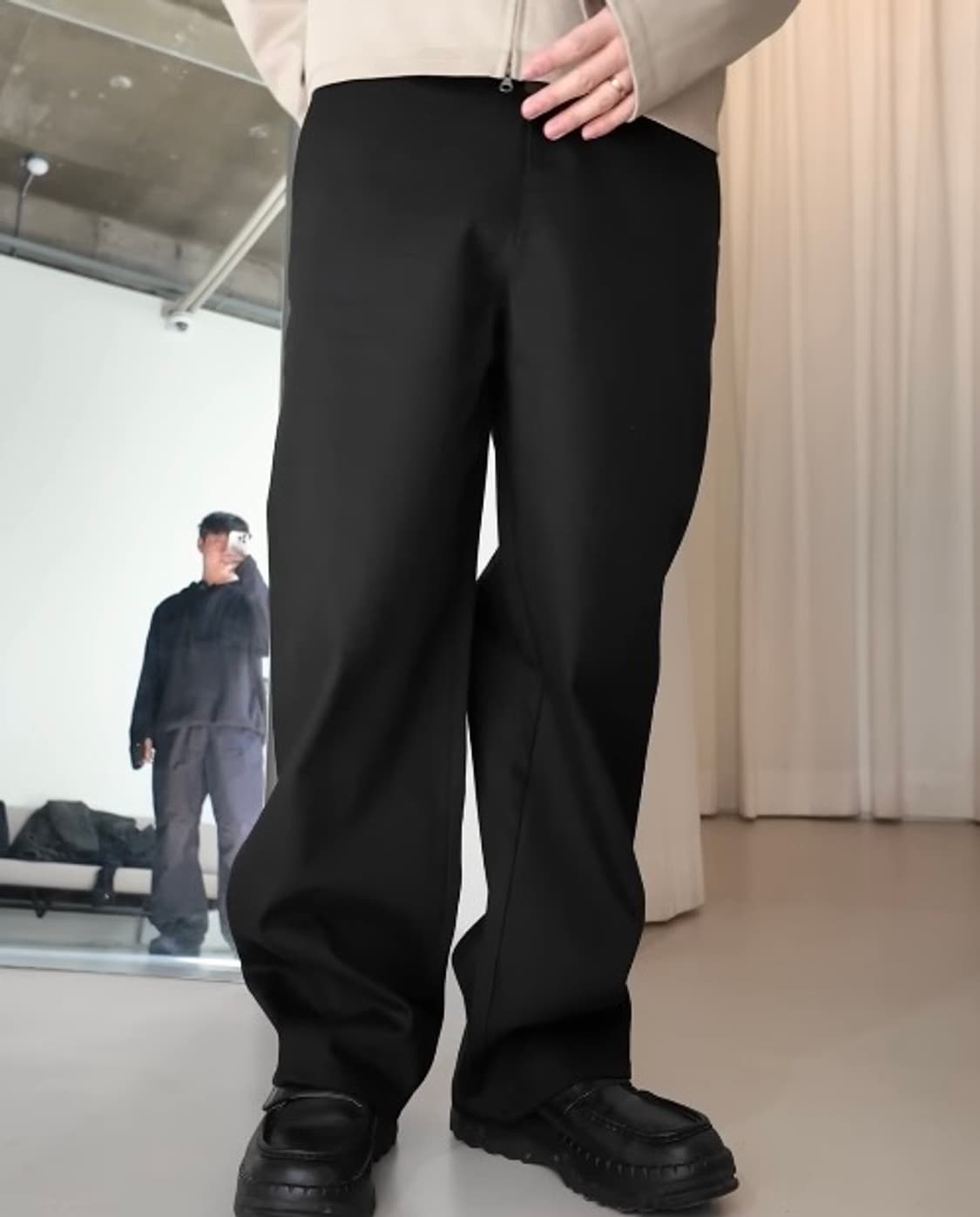 아모멘토 커브드 심 데님 상품이미지1