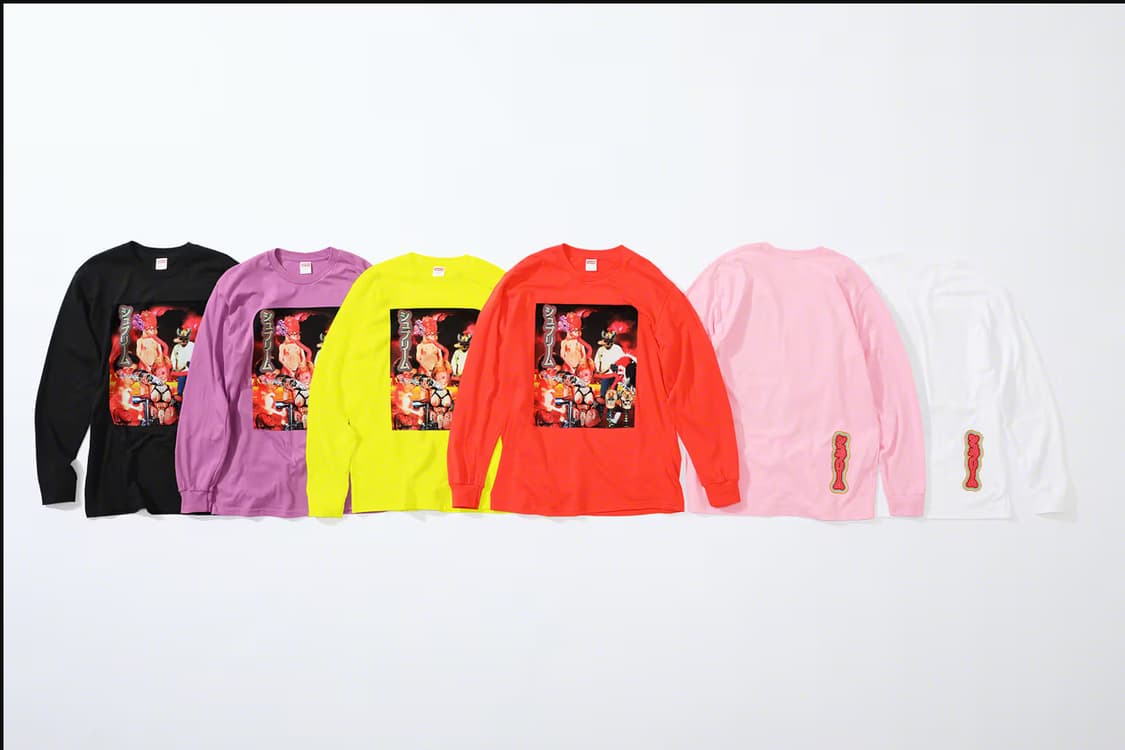 M)Supreme 슈프림 세킨타니 콜라보 긴팔티 상품이미지3