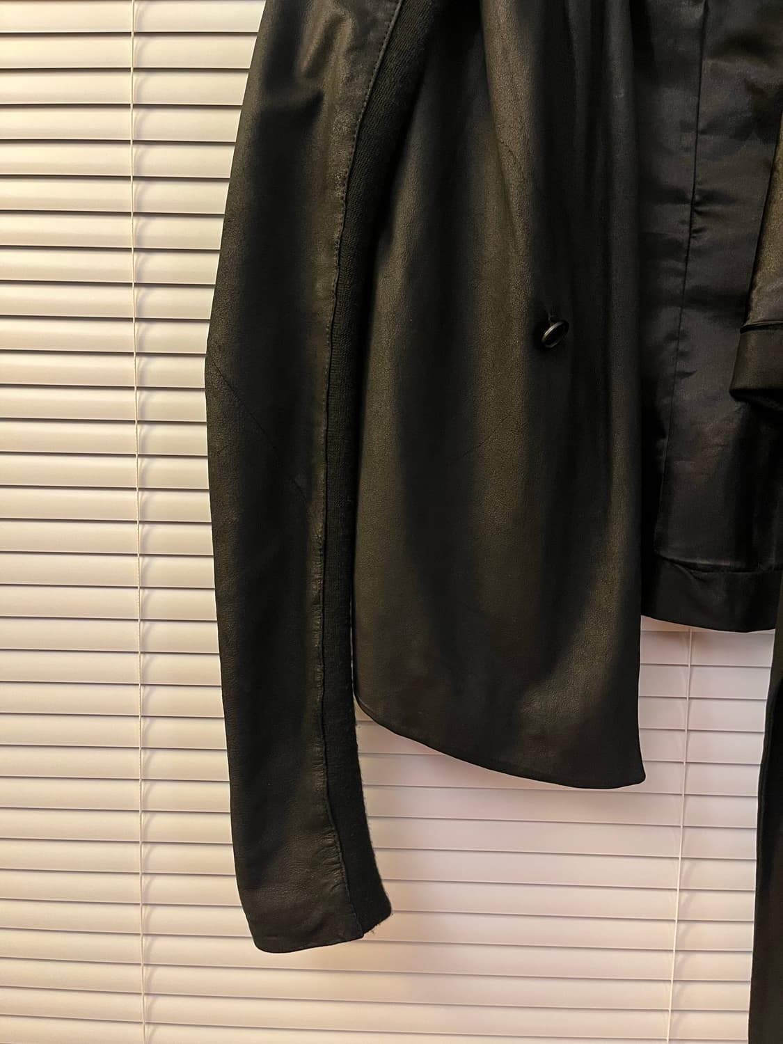 Rick Owen’s Wrap Leather Jacket 상품이미지5