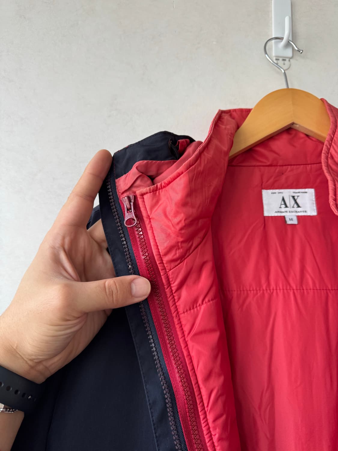 00s 아르마니 2in1 파카 자켓 상품이미지7