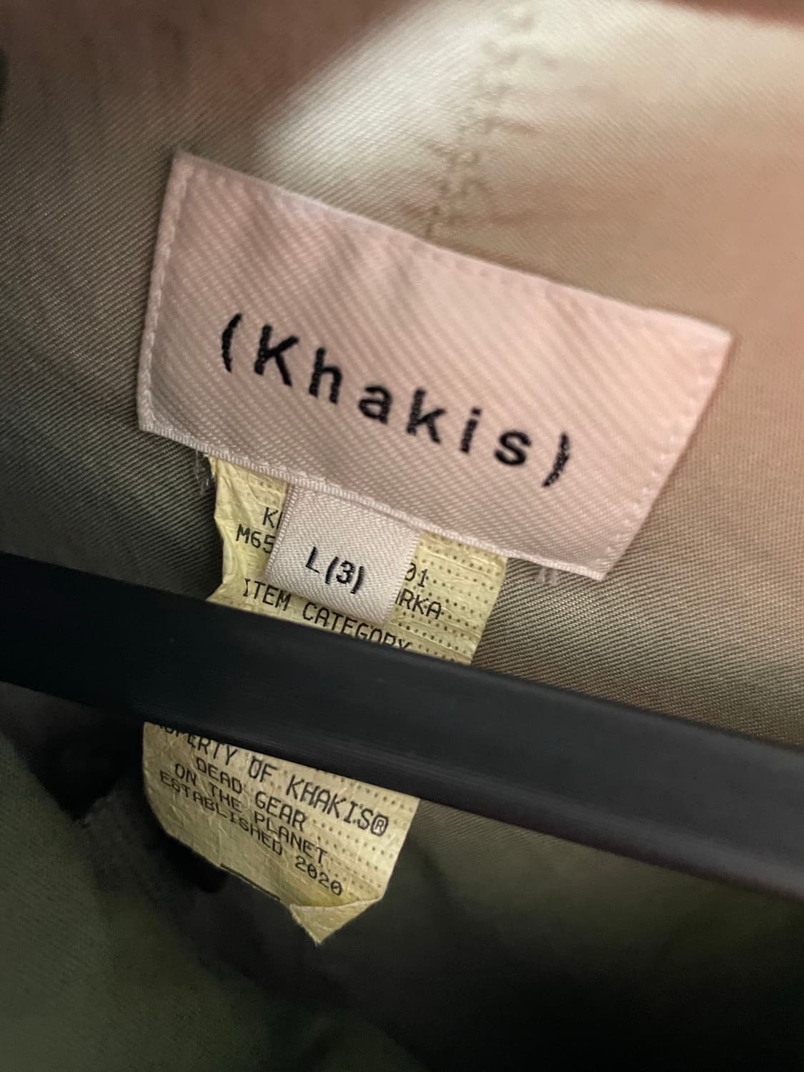 카키스 m65 피쉬테일 파카 상품이미지3