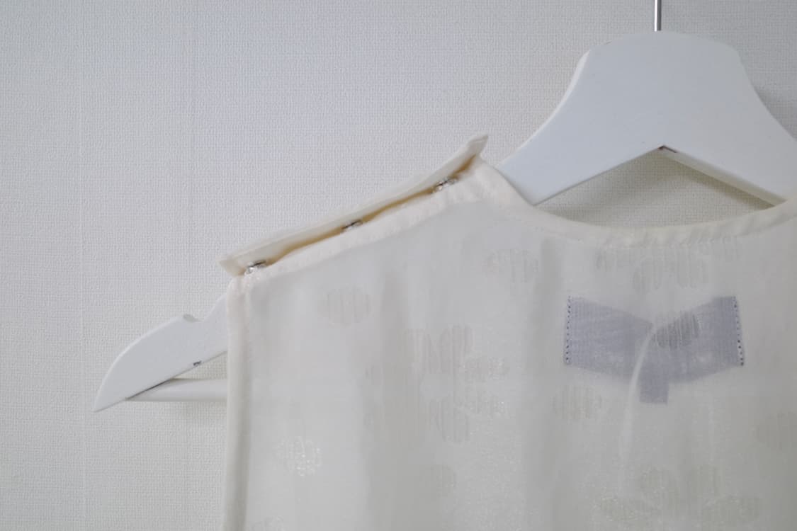 comme des garcons flower frill sleeveles 상품이미지9
