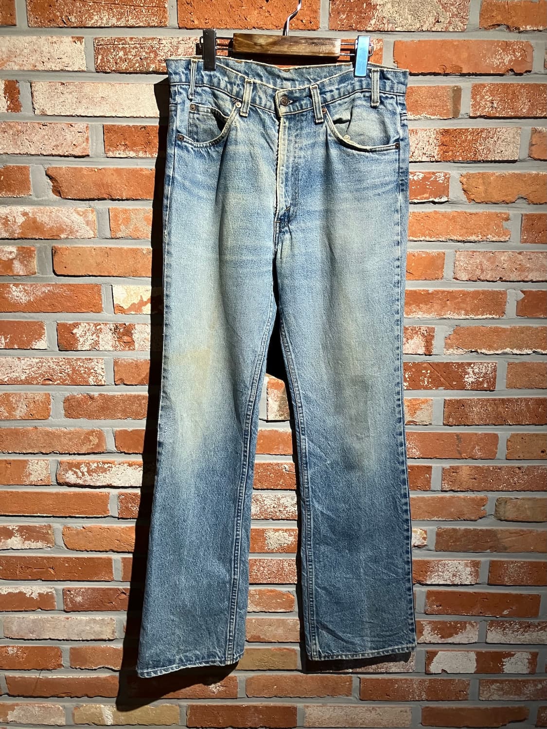 80s USA 빈티지 리바이스 517 부츠컷 데님 팬츠 상품이미지2