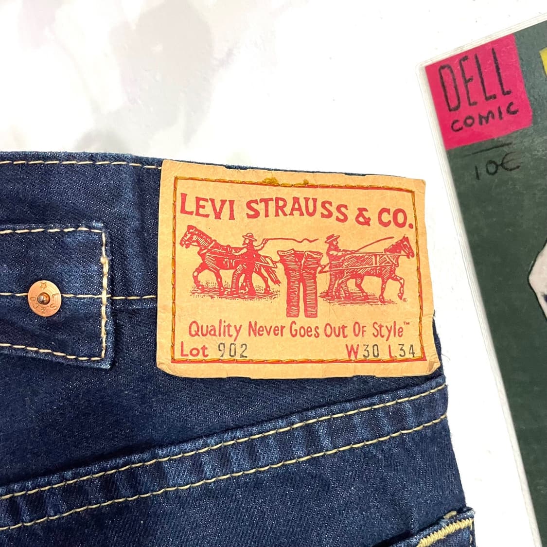 리바이스 902 스트레이트 데님팬츠 상품이미지4