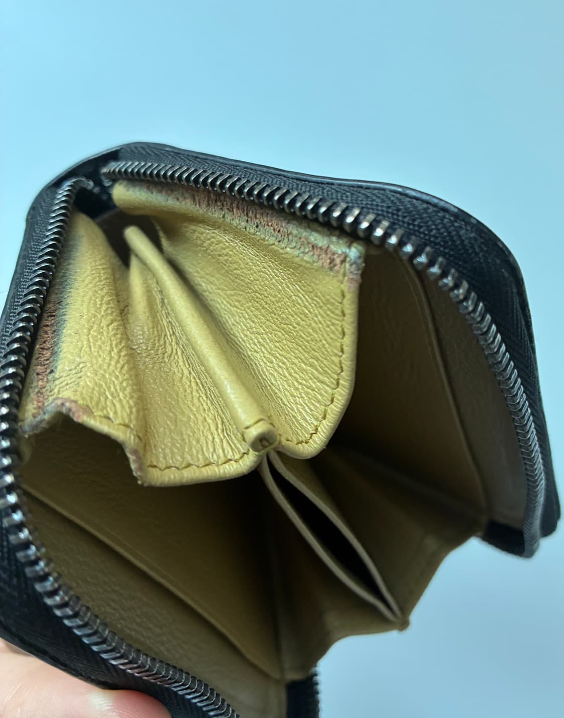 질샌더 카드지갑 반지갑 미니지갑 블랙 상품이미지3