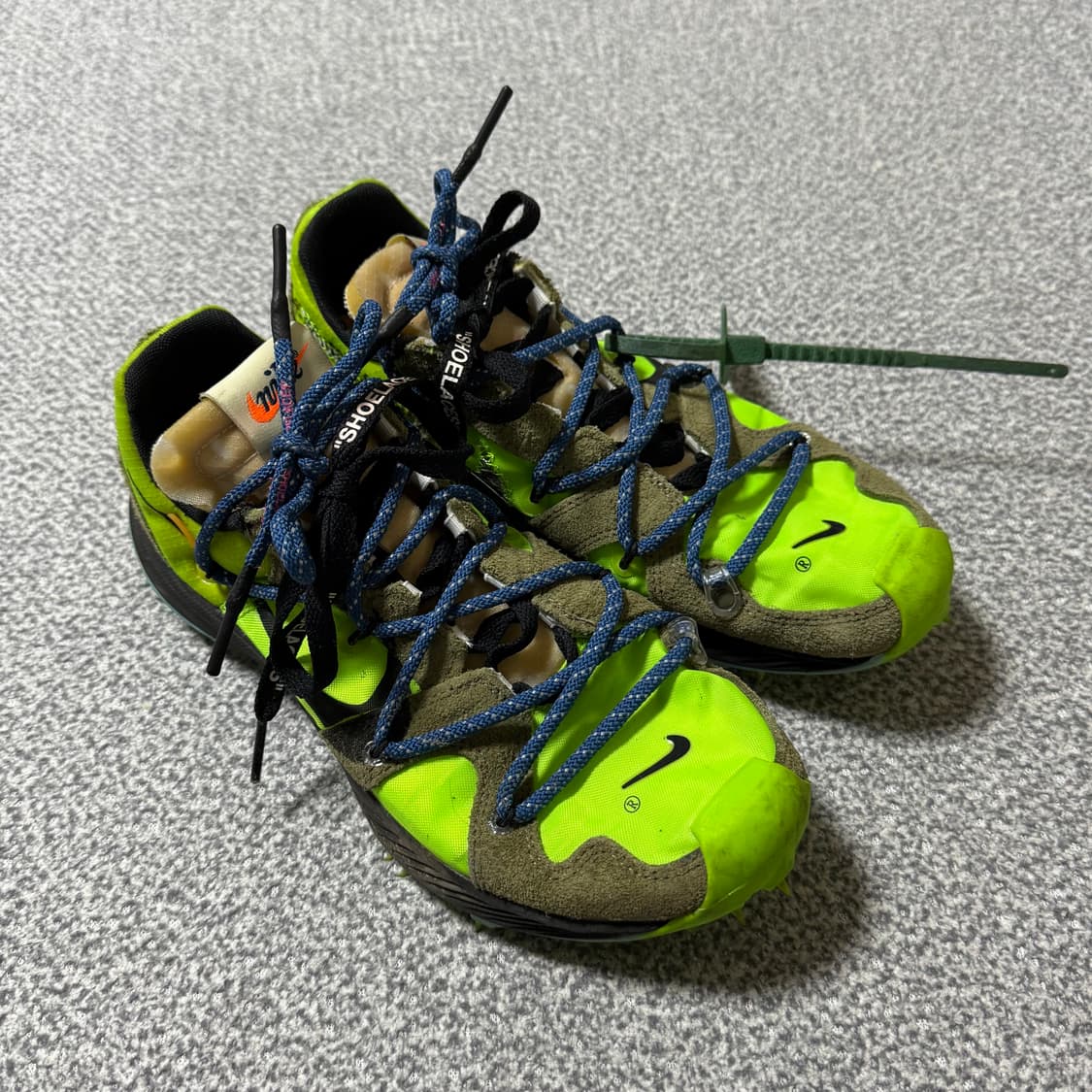 나이키 오프화이트 줌 테라 카이거 그린 240 상품이미지4