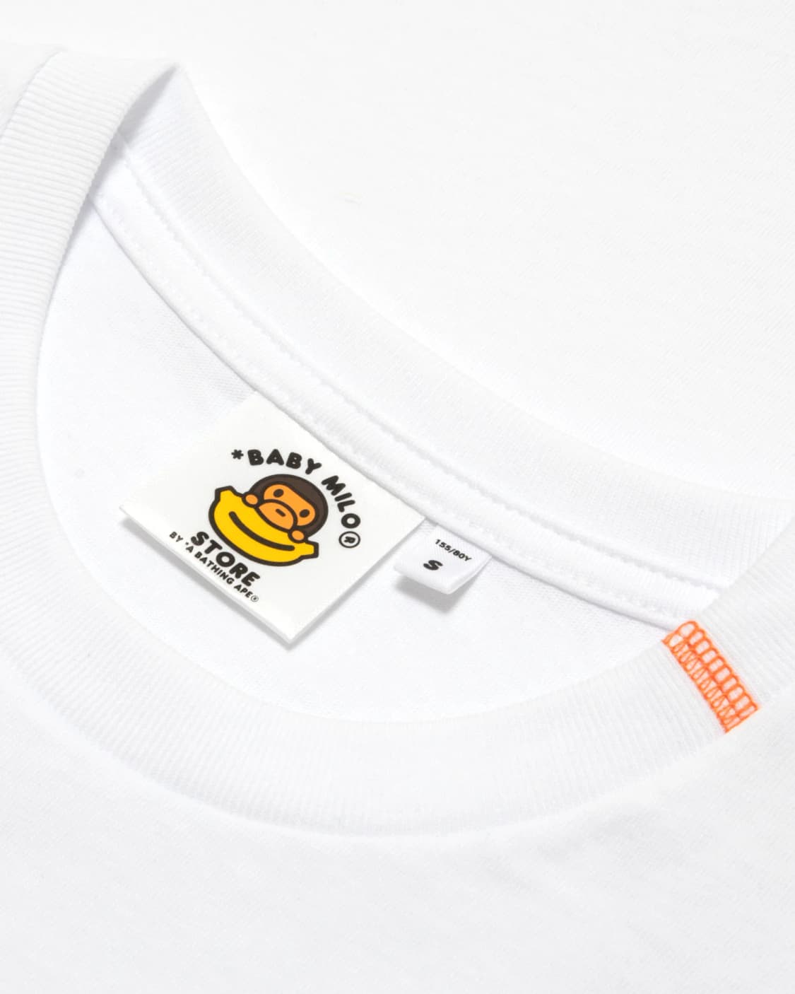 (오더) 베이프 베이비 마일로 26SS 다마고치 반팔 티셔츠 화이트 S 상품이미지5