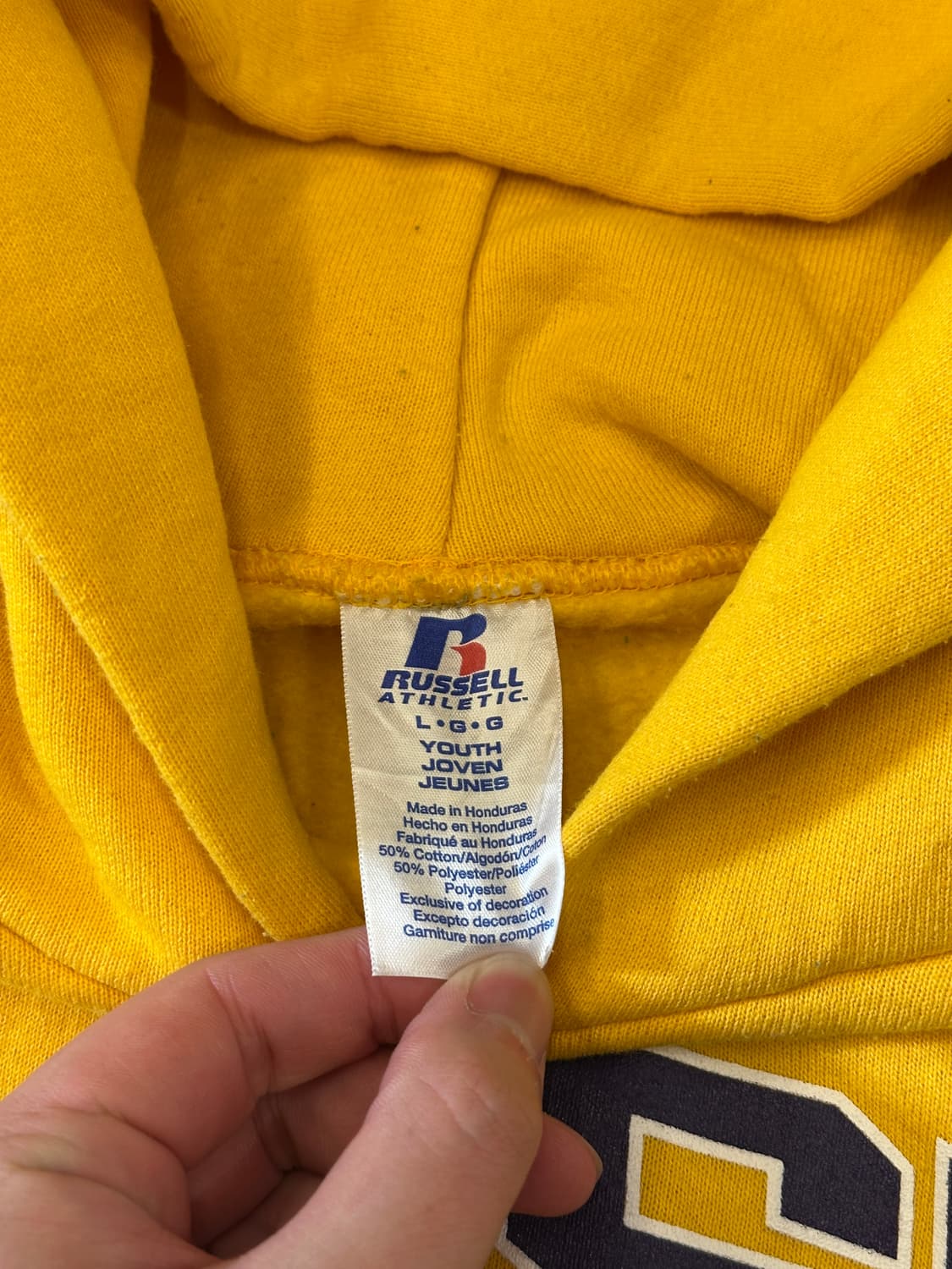 러셀 EAST CAROLINA 후드티 L 상품이미지5