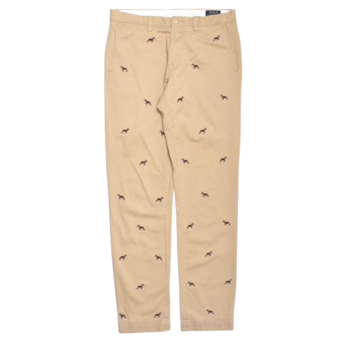 폴로랄프로렌 신형라벨 슬림핏 자수 코튼 치노 팬츠 32 상품이미지2