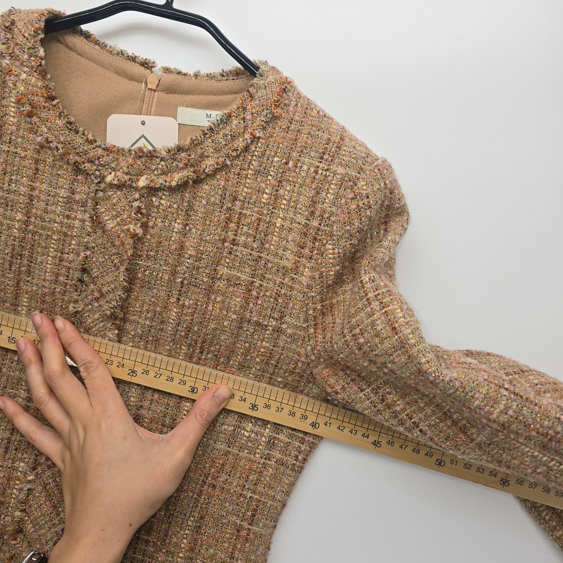 M.FEIN 울 트위드 원피스 XS 상품이미지8