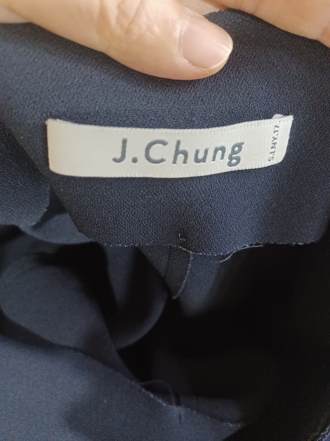 J.CHUNG 제이청 네이비색 니트 스커트  상품이미지5
