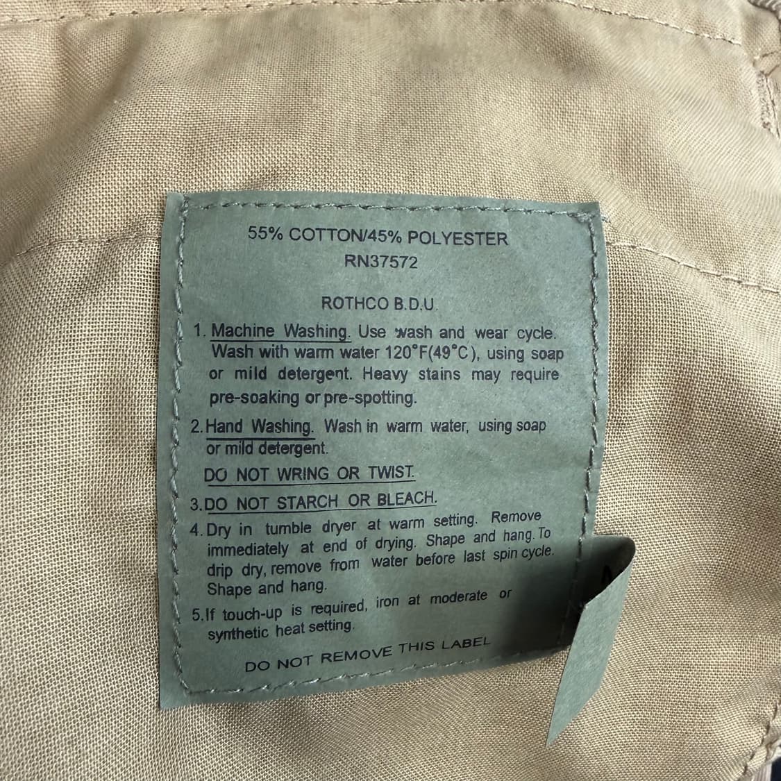 (XS) 미군 BDU 데저트 카모 카고 팬츠 상품이미지6