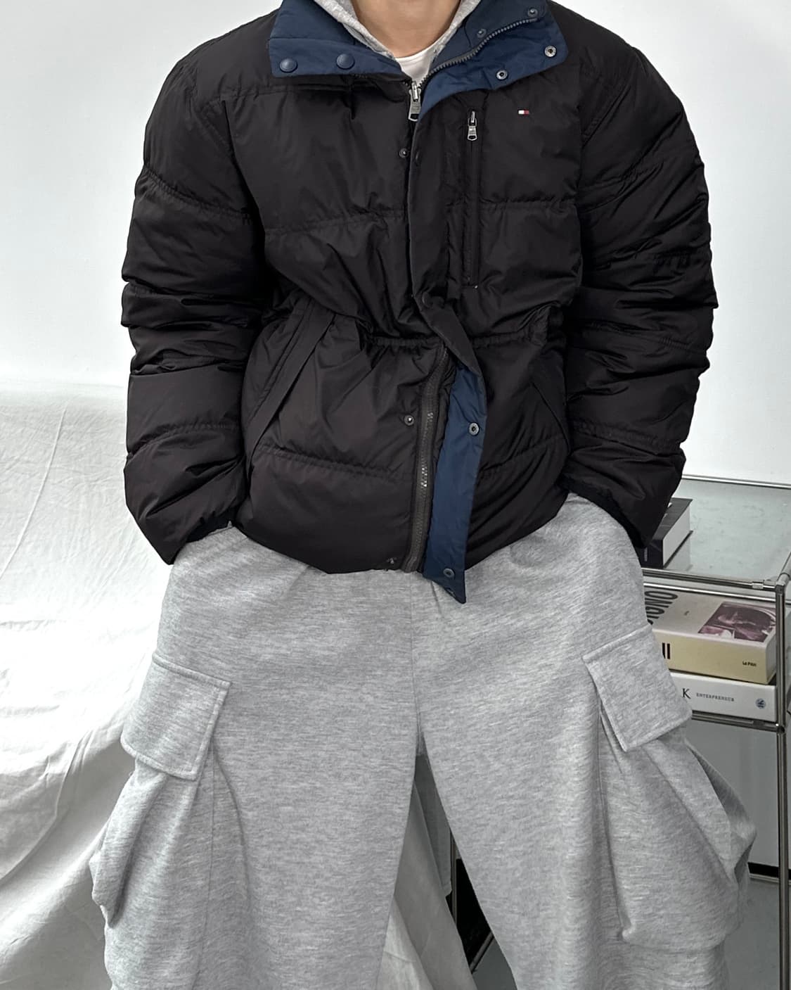 타미 힐피거 90s 리버시블 패딩 XL 상품이미지1