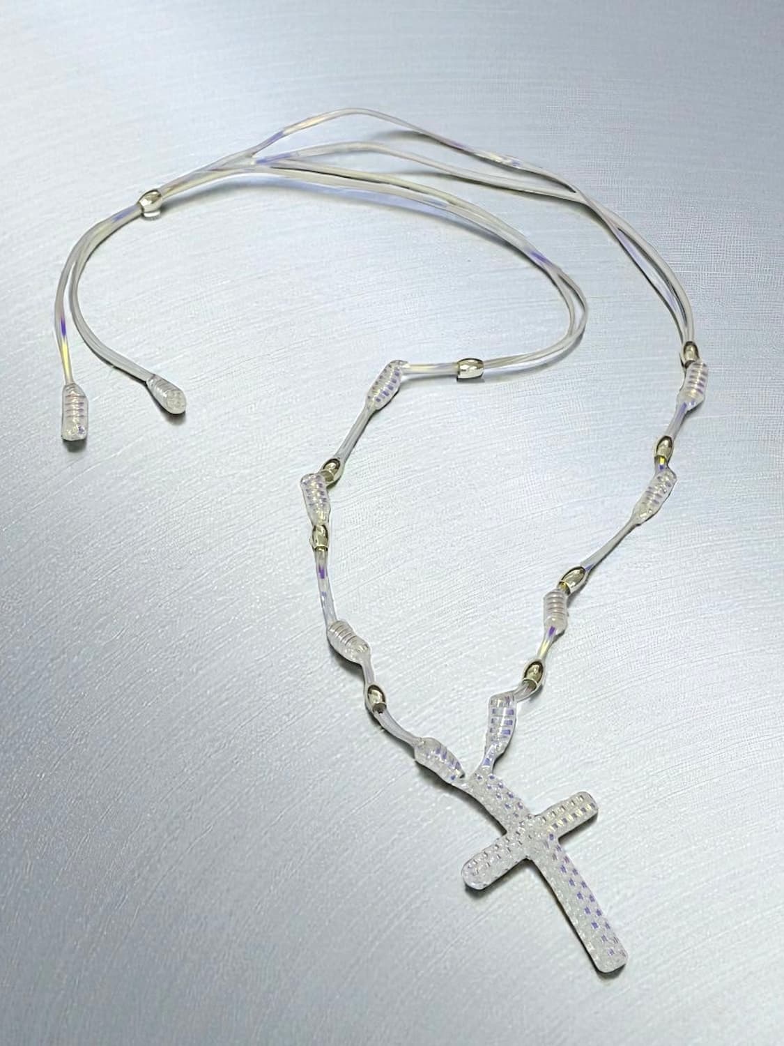 MASU 22AW 크로스 넥크리스 상품이미지1